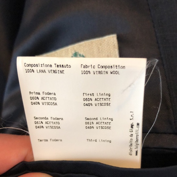 🇮🇹 Luigi Borrelli Sports Jacket 🇮🇹 - Picture 11 of 13